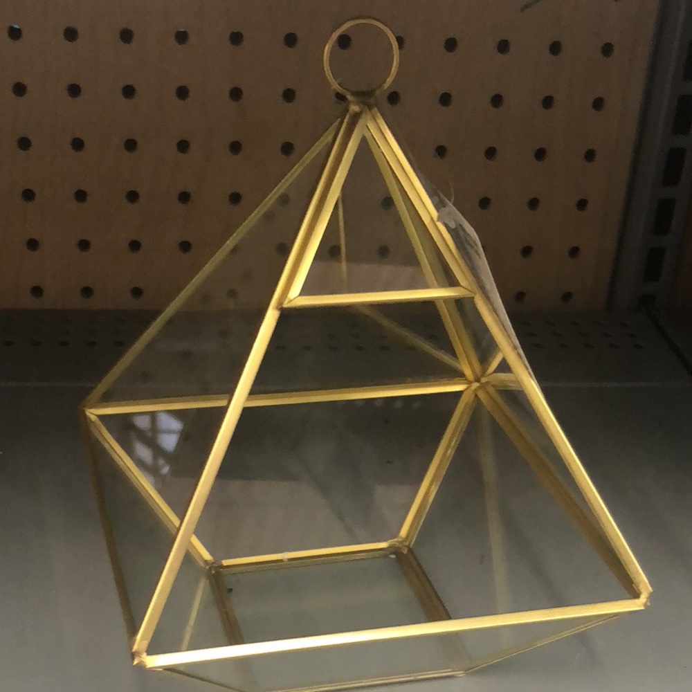 Decorate gold frame